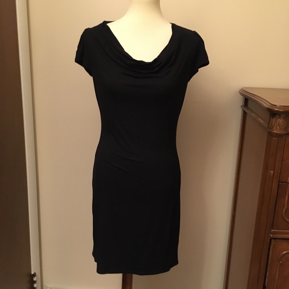 Three dots cowl neck dress